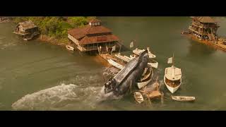 Jungle Cruise Best Scene (2021) - Dodging the Torpedo