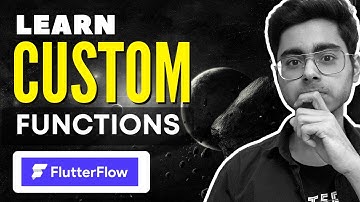 Custom Functions in FlutterFlow | Learn Complete FlutterFlow from me