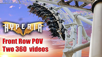 Hyperia Front Row 360 Video - Front seat POV in 360 VR