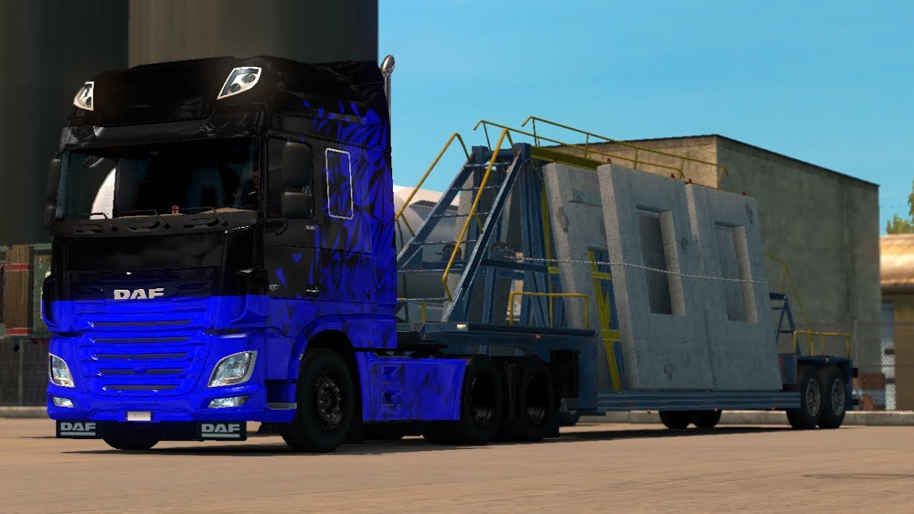1.28 km to miles [1.30] Euro Truck Simulator 2 | DAF XF Euro 6 Reworked v 2.0 [Schumi] | Mods