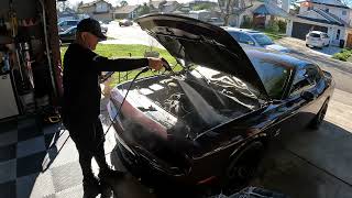 Dodge challenger 1320Bee full engine bay treatment part 1