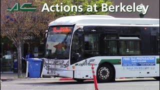 AC Transit Actions in Downtown Berkeley