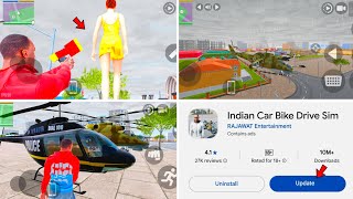 New Update In Indian Bike And Car Drive Sim🤑| Indian Bike Driving 3d New Update 