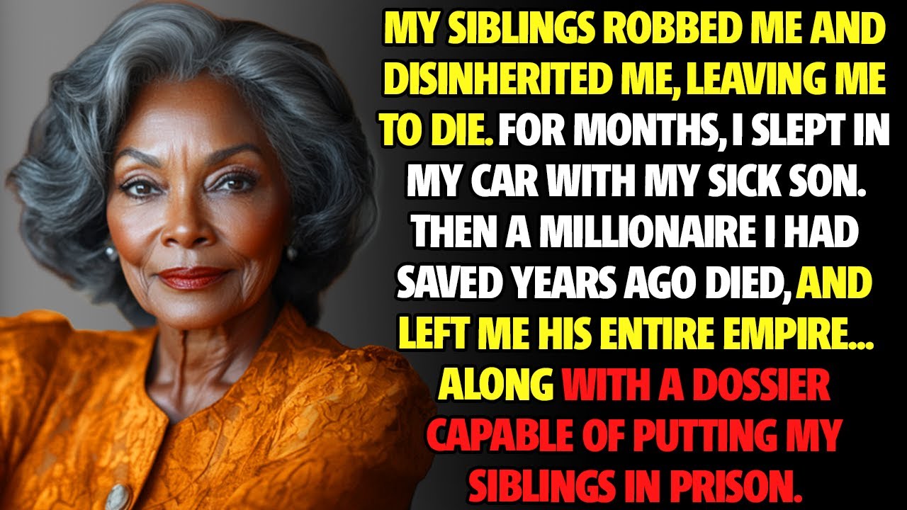 My brothers made me homeless—then a billionaire left me EVERYTHING in his will! | family drama story