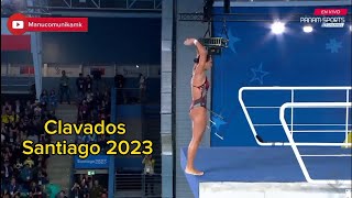 Panamericanos Santiago 2023 clavados serie damas