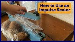 How To Use An Impulse Sealer to Poly Bag or ShrinkWrap  Impulse Sealer Demo