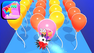 Balloon Pop Rush ​- All Levels Gameplay Android,ios (Levels 129-131)