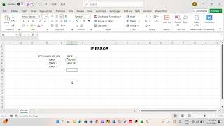 Excel IFERROR Function in Hindi | Fix #N/A, #VALUE!, #DIV/0! Errors Easily