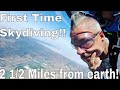 First Time Skydiving! | Sonny Von Cleveland