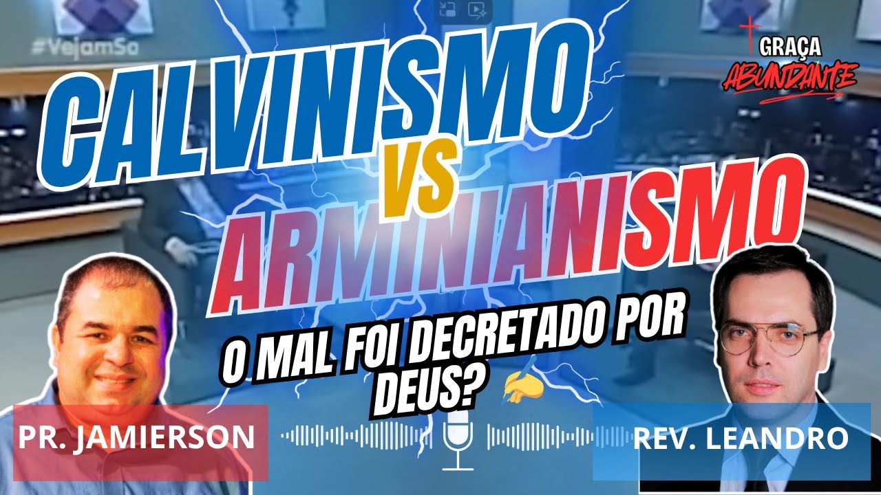 ✍️ O mal no MUNDO foi DECRETADO por DEUS? 📚| Debate Teológico