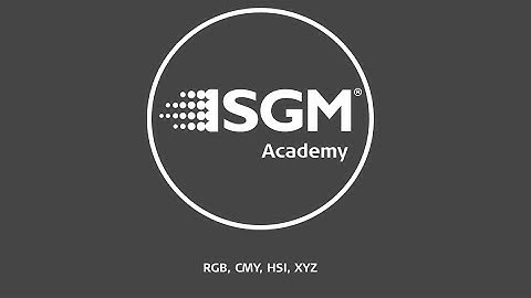 Lighting for beginners: RGB, CMY, HSI and XYZ