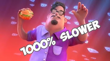 GrubHub Ad But Every Time There Is Cringe It Slows down