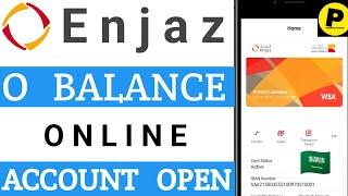 Enjaz Bank Account open online Zero |Balance in Saudi Arabia screenshot 3