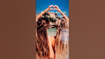 Thumbnail of ex friend want to be together again #music #song #aicover