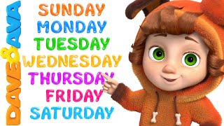 📚 Days of the Week | Nursery Rhymes & Baby Songs by Dave and Ava 📚 screenshot 2