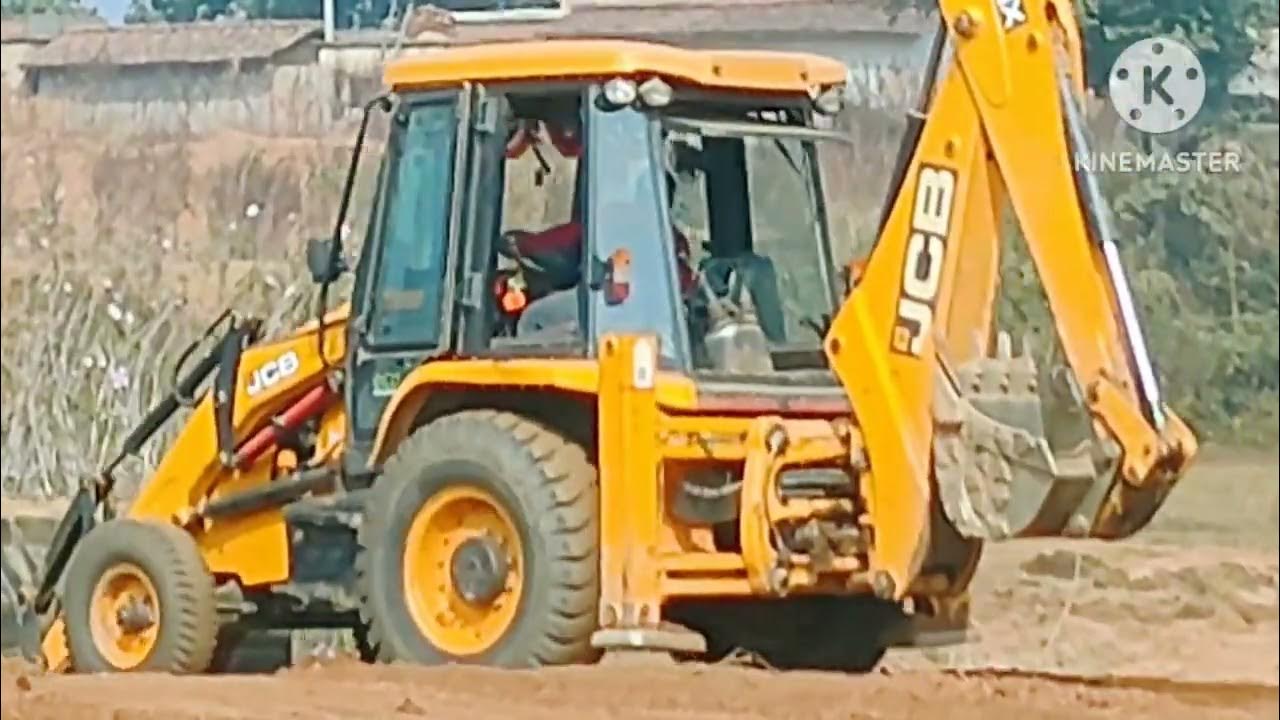 Jcb cartoon Jcb tractor Dojar Gadi Jcb wala cartoon YouTube