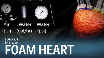 Scientists discovered how to create a heart made of foam