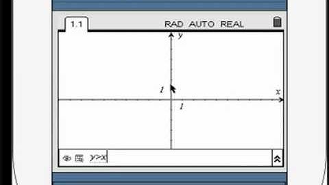 TI-Nspire Mini-Tutorials: Quadratic Inequalities