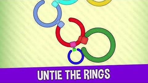 Untie the Rings: Rotate the Circle Game