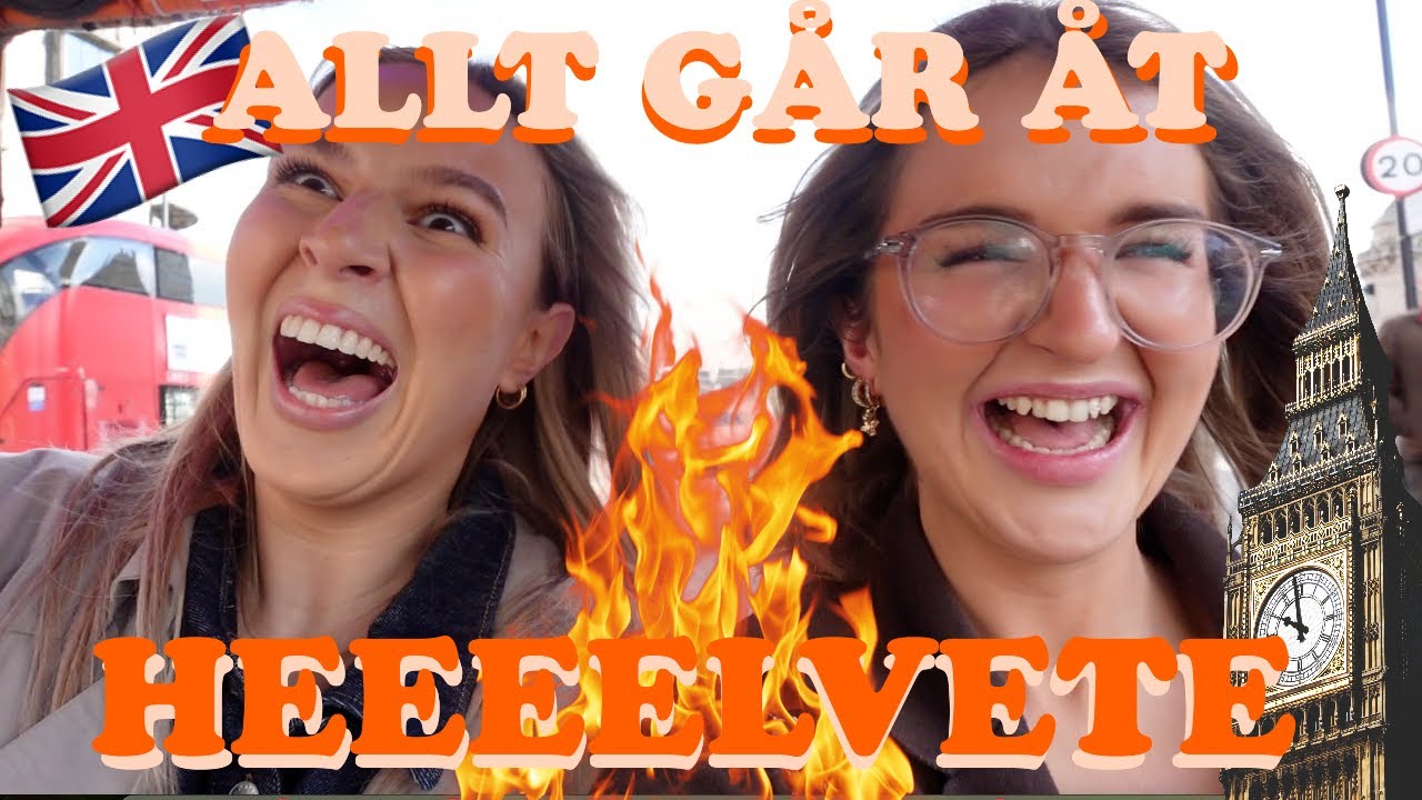 JAG BLIR RÅNAD - LONDONRESAN 2025