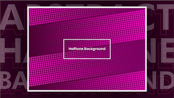 Abstract Halftone Background I CorelDraw Tips & Tricks I Tutorials for Beginners & Advanced