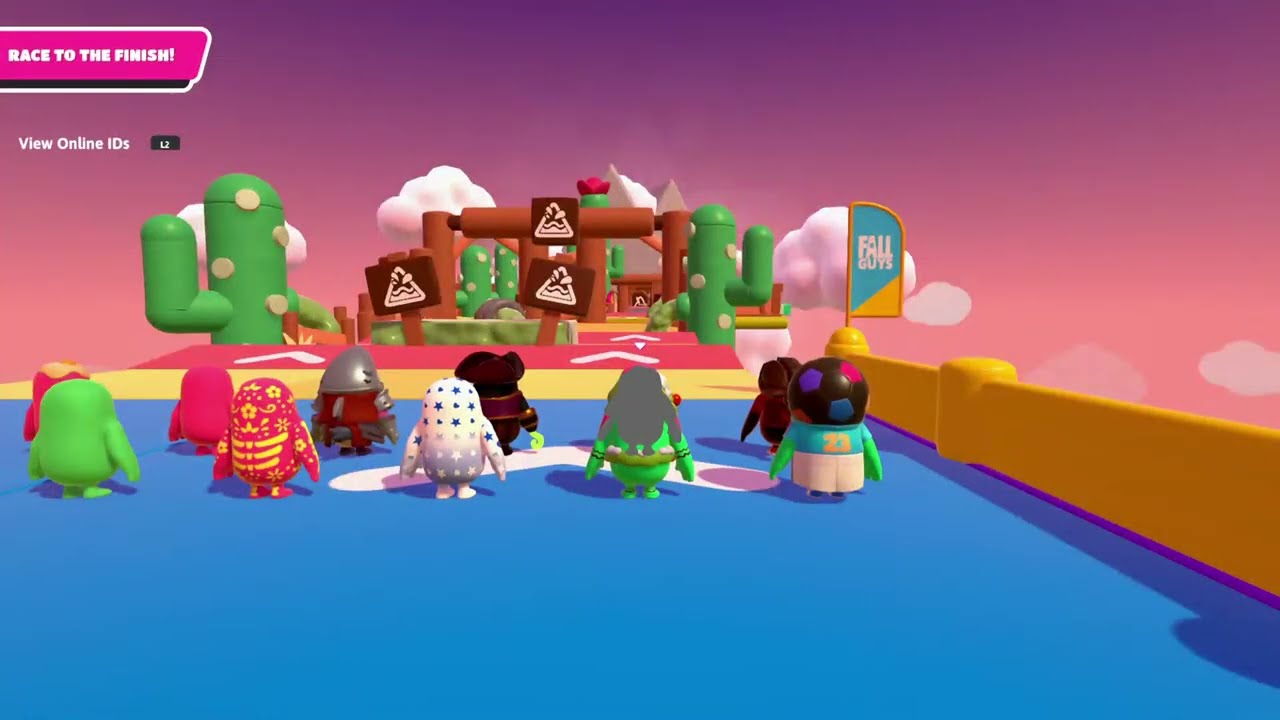 Fall Guys: Ultimate Knockout Slime Factory Update Playthrough, Part 12 ...