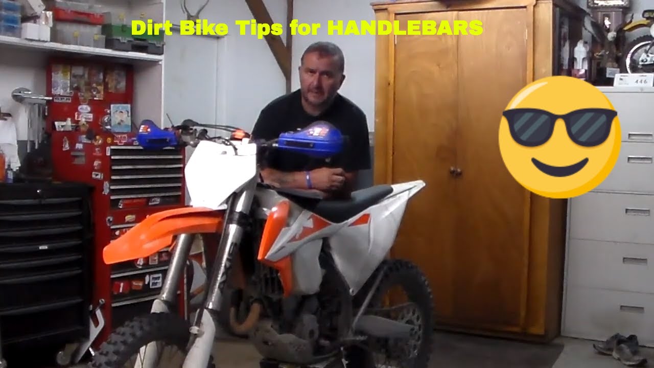 Dirt Bike Handlebar Tips YouTube