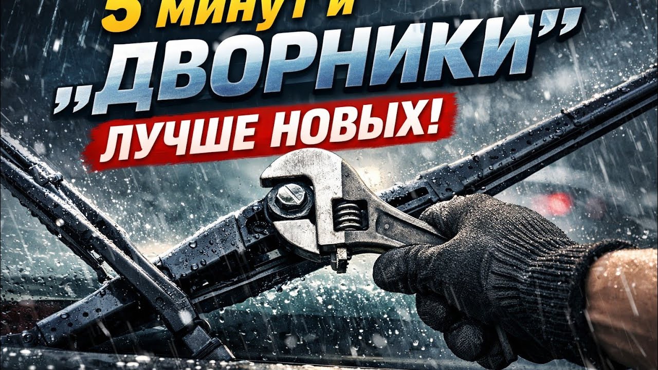 ⁣Дворники фиат добло,ремонт.