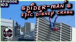 Spider-Man Crashes Through Wall in Epic Disneyland Crash