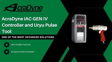 AcraDyne iAC ACE Controller with Uryu Pulse UA-80MC Tool | Precision Gear Box Assembly