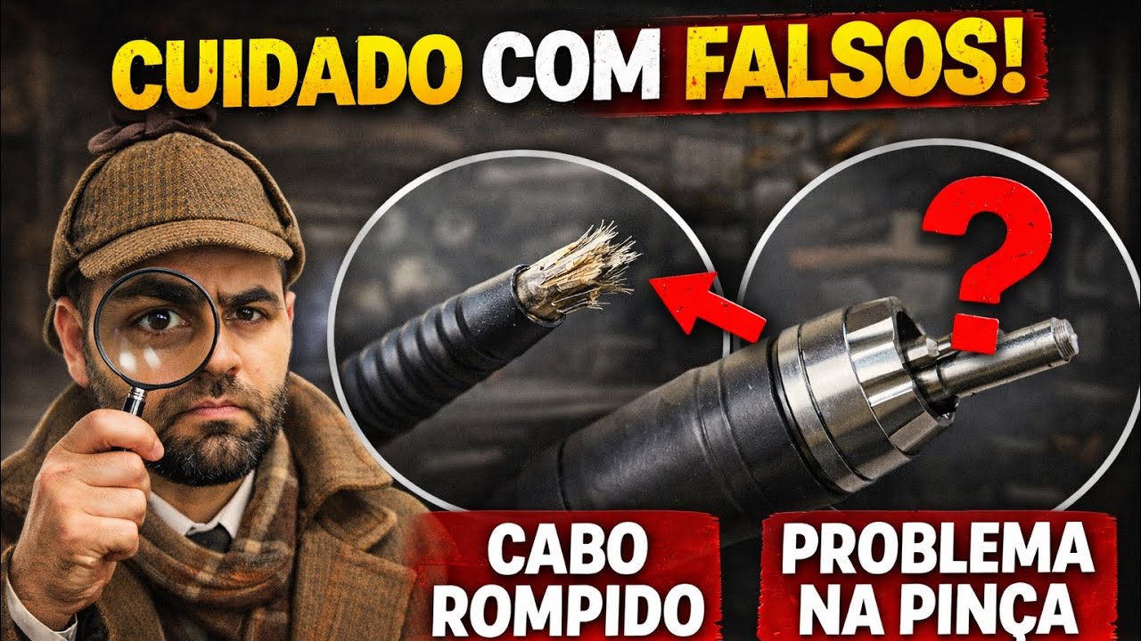 CUIDADO! Motor Strong 211 Paralelo? Problema no Fio e na Pinça da Caneta!