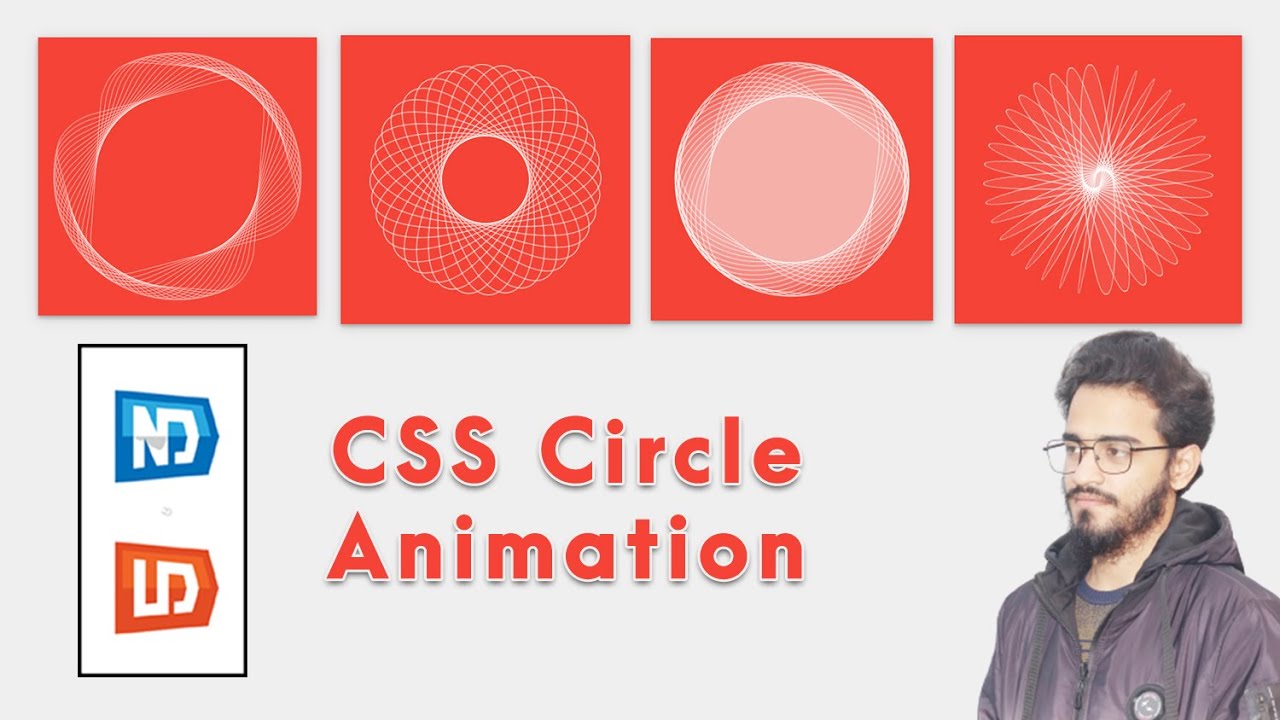 CSS animation | CSS Special Circle Animation - YouTube