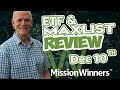Weekly ETF Market Evaluation &amp; MAXLIST Review - Dec 10 2023