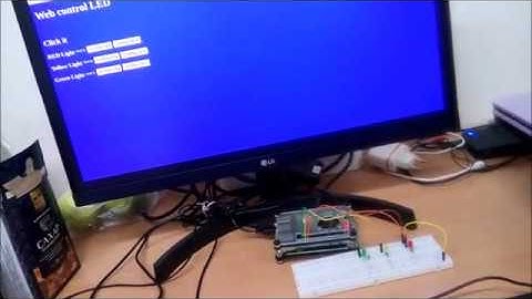 Web browser controls LED on Raspberry Pi via WiFi (tutorial & code)