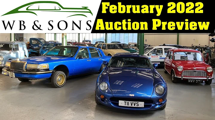 WB & Sons February 2022 Classic Car Auction Preview
