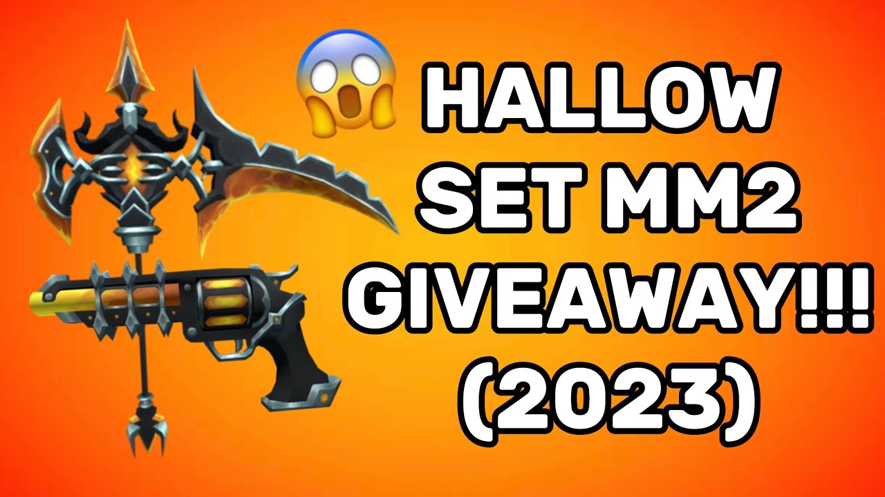 MM2-ROBLOX-MURDER MYSTERY 2 GODLY HALLOW SET HALLOWEEN (FAST