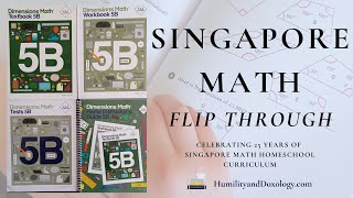 Dimensions Math FLIP THROUGH ( 🎉 25 years of Singapore Math!)