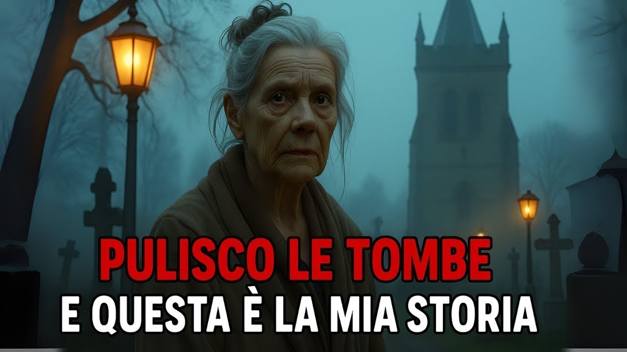 La mia VERA storia dell'orrore come addetta alle pulizie dei cimiteri ciò che ho visto vi terrà sveg