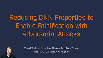 Reducing DNN Properties to Enable Falsification with Adversarial Attacks