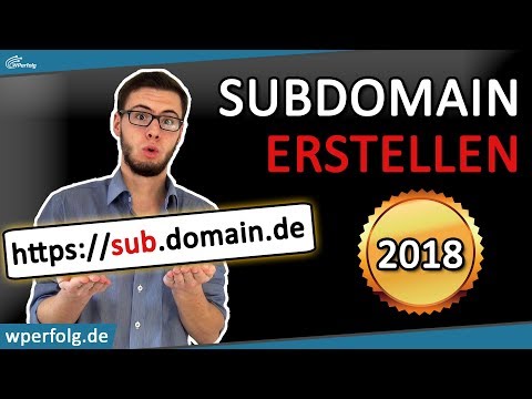 →SOFORT SUBDOMAIN Erstellen (Bei All Inkl) + Subdomain ERKLÄRUNG Für WordPress Websites