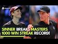 Jannik Sinner Breaks The Masters 1000 Win Streak Record! 🇮🇹✨