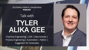 Decoding ChemE: Convo with Tyler Gee | Data Science | Chemical Engineering | Podcast | ChemEnggLife