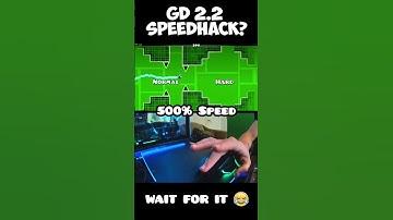 Geometry dash 2.2 ‘’speedhack’’ (level 10😳)