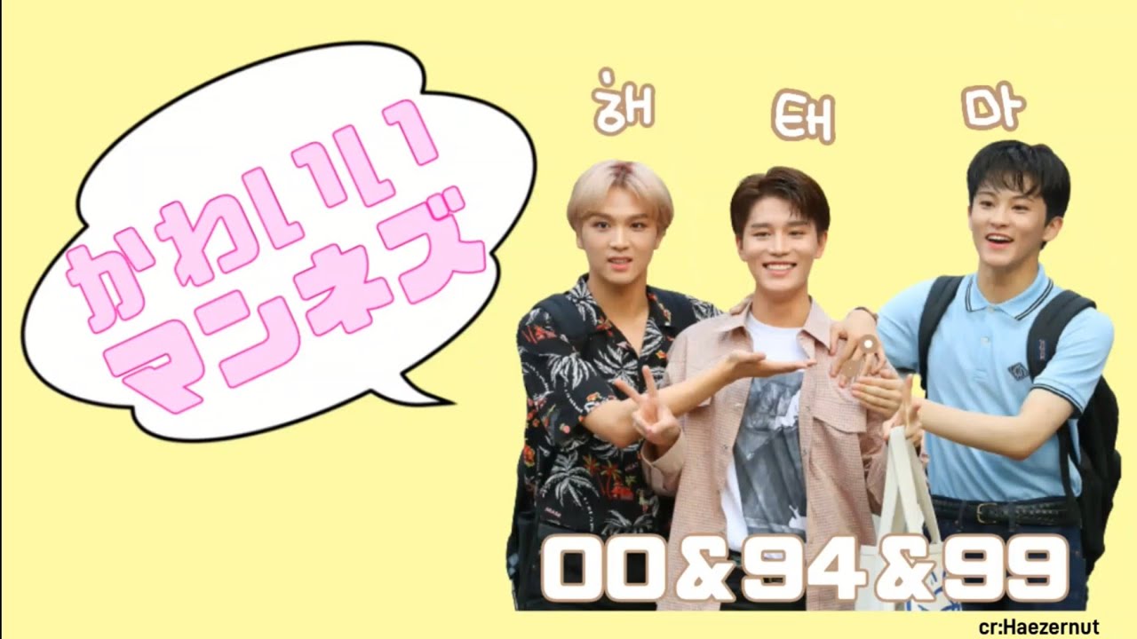 マンネズ(？)がかわいい【NCT127/テイル/マーク/ヘチャン/ヘテマ/日本語字幕】