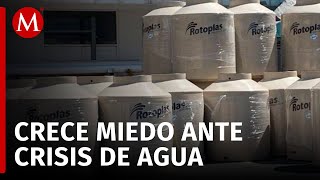 Aumenta venta de tinacos ante temperaturas elevadas y posibles cortes de agua en NL by MILENIO 276 views 2 hours ago 2 minutes, 48 seconds