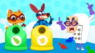 Vamos a LIMPIAR la playa! | Dibujos Infantiles | SuperZoo