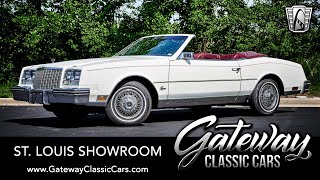 1982 Buick Riviera Convertible Gateway Classic Cars St. Louis  #8824