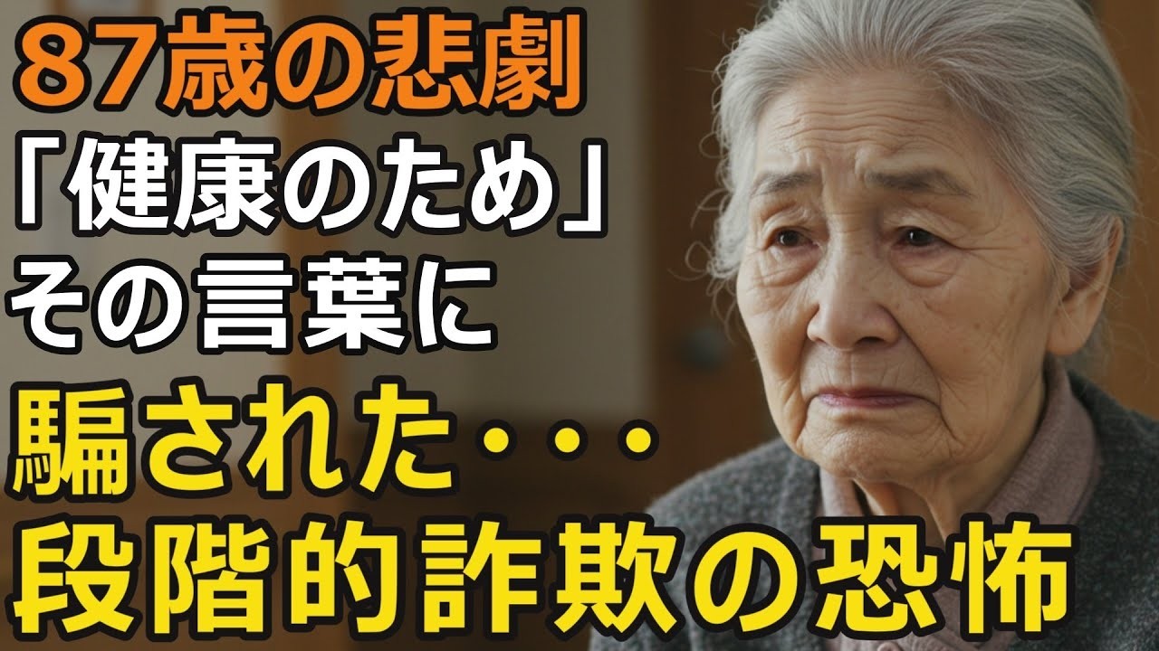 87歳女性「私は大丈夫」が一番危険。認知症初期症状を狙う悪質業者の巧妙手口の実態。総額200万円の被害の全貌