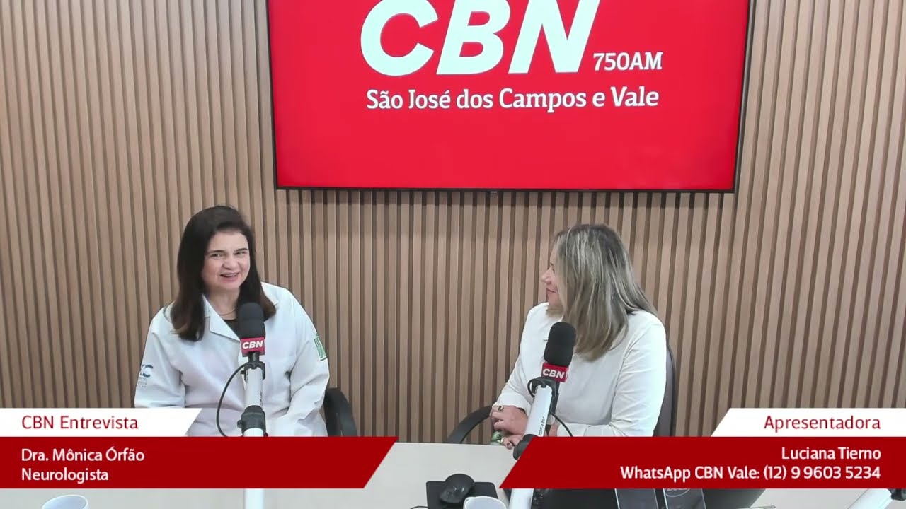 CBN SAÚDE - Dra. Mônica Órfão e Tassiana Vale #NoArNaCBN