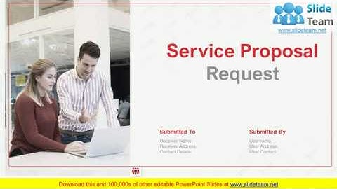Service Proposal Request PowerPoint Presentation Slides